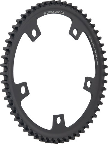 CDX Vordere Riemenscheibe 5-Arm 130 mm Lochkreis - schwarz/55 Zähne