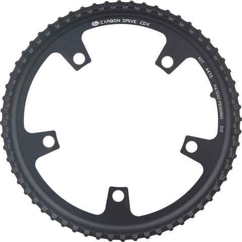 Gates CDX 5-Arm Alfine Di2 Front Belt Drive Sprocket w/ 130 mm BCD - black/60 tooth