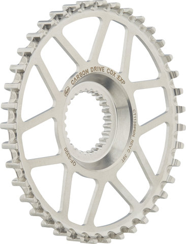 Gates CDX:EXP Pinion Front Belt Drive Sprocket - silver/39 tooth