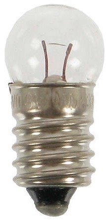 Glühlampe - universal/6V/0,6W schraub