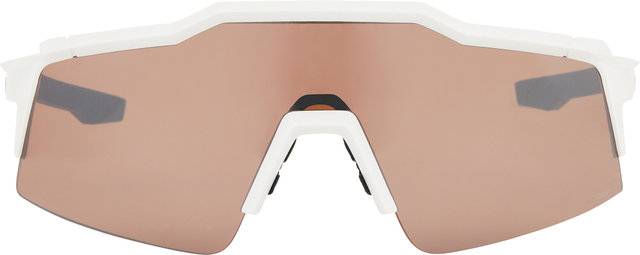 100% Speedcraft SL Hiper Sportbrille - Auslaufmodell - matte white/hiper silver mirror