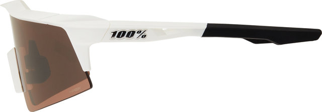 100% Lunettes de Sport Speedcraft SL Hiper - fin de série - matte white/hiper silver mirror