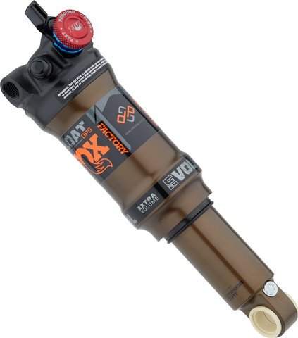 Fox Racing Shox Amortisseur Float DPS EVOL SV Remote Factory Trunnion Modèle 2022 - black-orange/165 mm x 45 mm