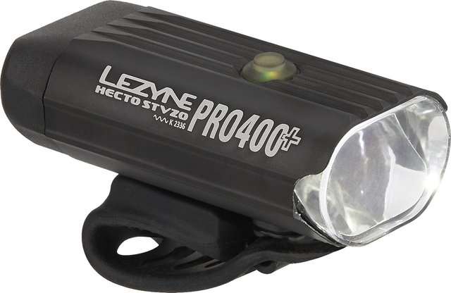 Lezyne Hecto Pro 400+ LED Front Light - StVZO Approved - satin black/400