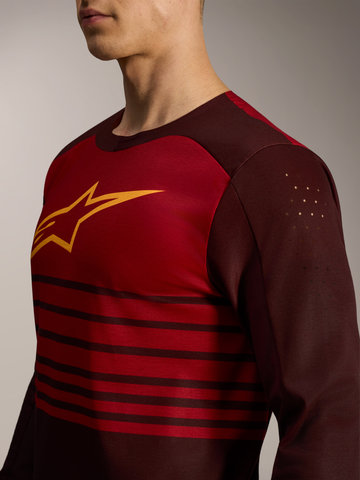 alpinestars A-Dura Elite L/S 2.0 Trikot - bordeaux | S