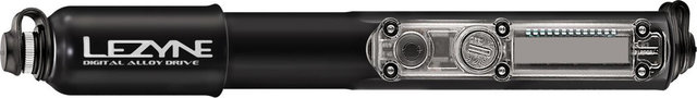 Lezyne Mini pompe Digital Alloy Drive - noir-brillant