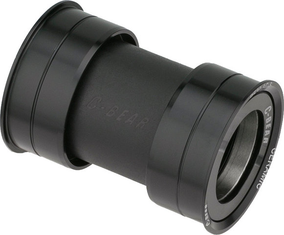 C-BEAR PF30 BB30 SRAM MTB / Cyclocross Bottom Bracket, 46 x 68/73 mm - black/Press Fit PF30