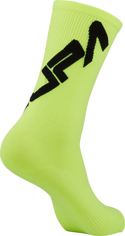 Supacaz Chaussettes SupaSocks Twisted - neon yellow/36 - 40