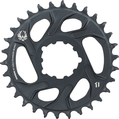 SRAM X-Sync 2 Direct Mount 3 mm Chainring for X01/XX1/GX Eagle Boost - lunar grey/30 