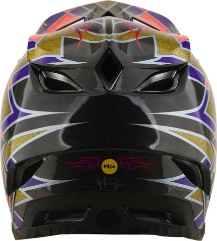 Troy Lee Designs D4 Carbon MIPS Fullface-Helm - violet | 55 - 56 cm