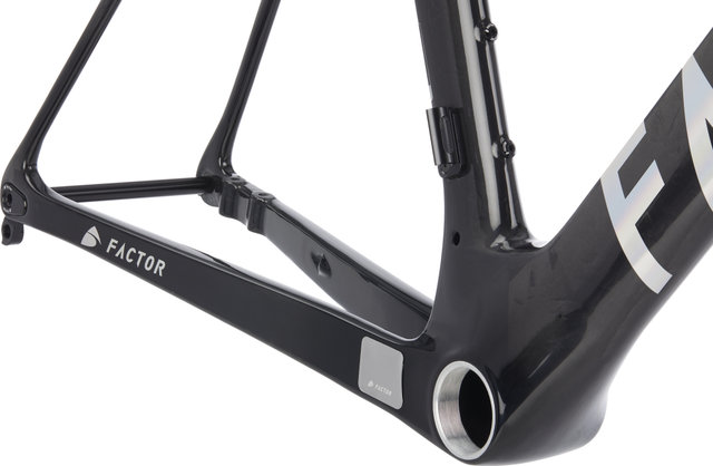 Factor Kit de Cadre en Carbone OSTRO V.A.M. Disc T47a SRAM DUB Modèle 2023 - chrome | 58 cm, 130 mm x 42 cm, SB 25 mm