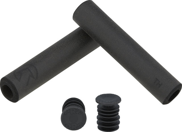 PRO Poignées de guidon Silicone XC Slim - noir/130 mm
