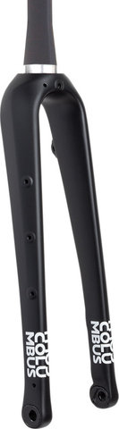 Columbus Fourche Futura Cross Plus - black mat/Axe Traversant 12 mm/100 mm/1 1/8" - 1,5" tapered/28"