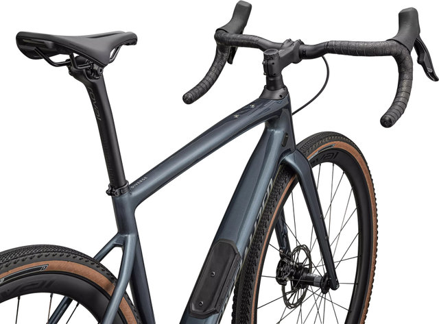 Specialized Diverge Expert Carbon 28" Gravelbike - cast blue metallic-silver dust/55 mm/28"/L/172,5 mm