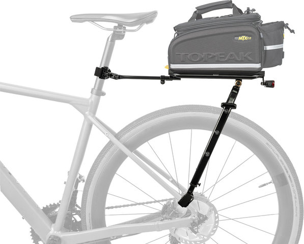 Topeak Porte-bagages Zi:RAK à montage rapide - black