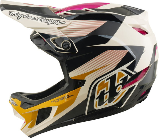 Troy Lee Designs D4 Polyacrylite MIPS Fullface-Helm - fuchsia | 55 - 56 cm