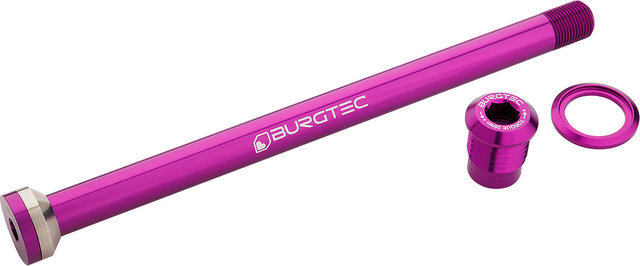 Burgtec Eje pasante trasero para MTBs Transition - purple rain