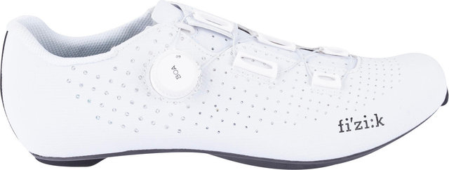 Fizik Chaussures de route Tempo Decos Carbon - white-white/42