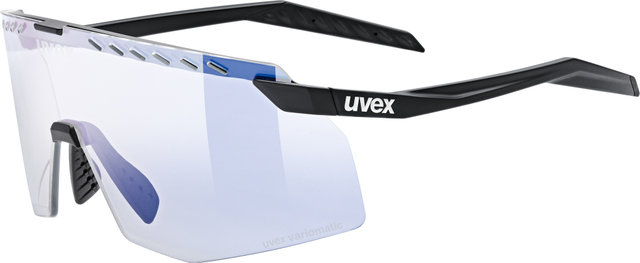 uvex uvex pace stage V lunettes de sport - black mat/mirror blue