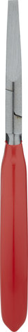 Knipex Alicates planos con filo de corte - rojo