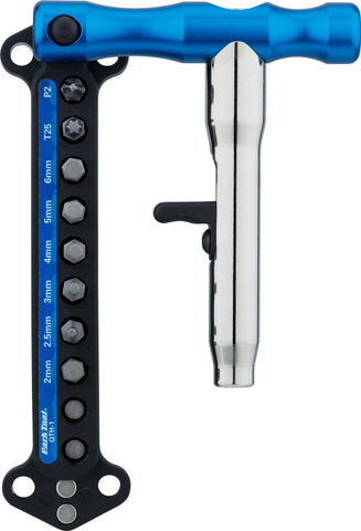 ParkTool Quick-Change T-handle w/ Bits QTH-1 - blue-silver