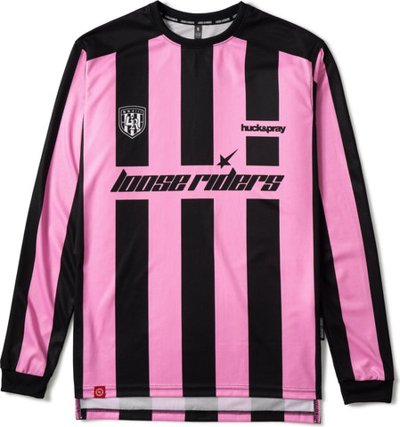 Loose Riders Jersey Derby L/S - rosa/M