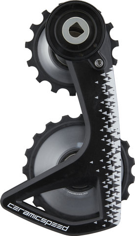 CeramicSpeed Sistema de Engranajes OSPW RS Alpha Argent S. E. SRAM Red/Force AXS - black-white/15 dientes (rueda guía), 19 dientes (rueda tensora)