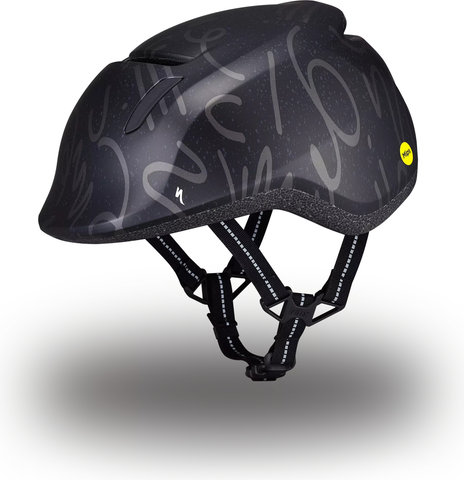 Specialized Mio 2 MIPS Kinderhelm - black-smoke graphic/46 - 51 cm