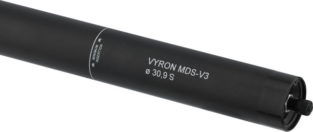 Magura Tija de sillín Vyron MDS-V3 125 mm con control remoto MDS - negro/30,9 mm / 404 mm / SB 0 mm / MDS Remote