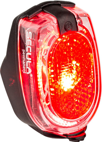 busch+müller Lampe Arrière à LED Secula Permanent (StVZO) - transparent-rouge/fixation aux gardes-boue