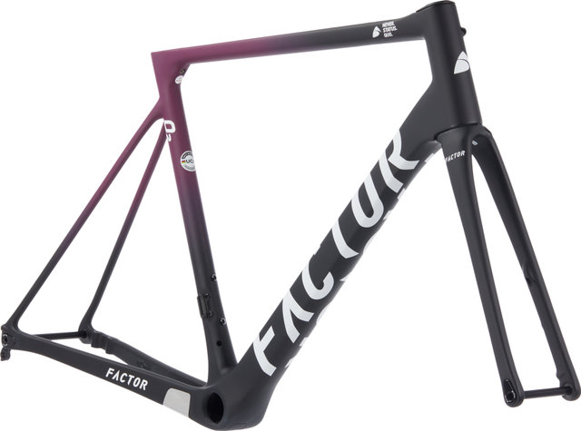 Factor Kit de Cadre en Carbone O2 Disc - midnight pink/56 cm