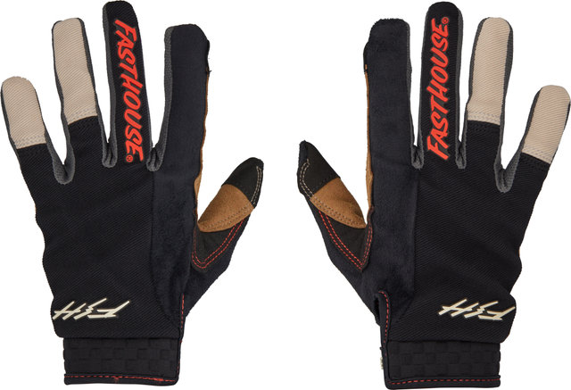 Fasthouse Guantes de dedos completos Ridgeline Ronin - black/M