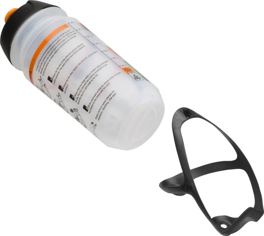 tune Wasserträger 2.0 Flaschenhalterset 500 ml - carbon