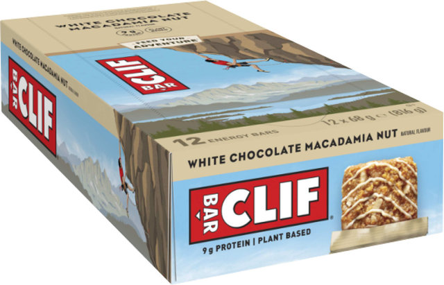 CLIF Bar Barres Ènergétiques - 12 Pièces - white chocolate macadamia/white chocolate macadamia