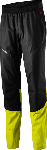 GONSO Pantalon Therm Unisexe Thermo-imperméable long - black-safety yellow | L
