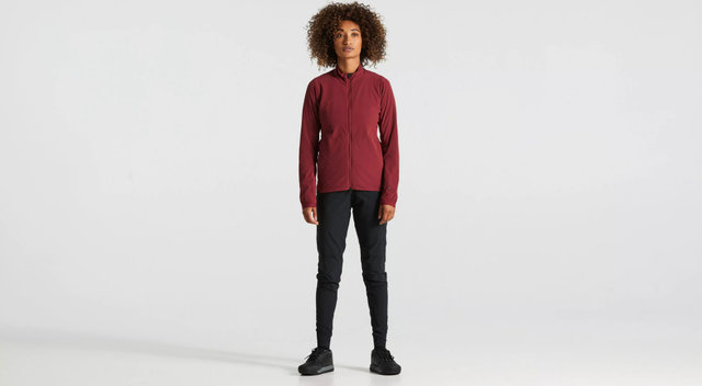 Specialized Trail Alpha Damen Jacke - maroon/L
