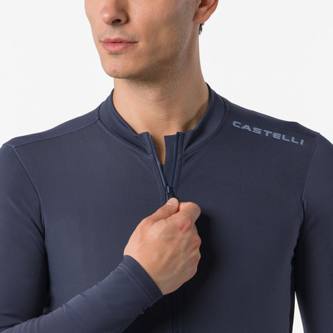Castelli Espresso Thermal 2 L/S Trikot - twilight blue | S