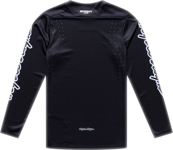 Troy Lee Designs Maillot Sprint Pro L/S - mono black | M