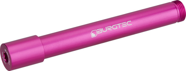 Burgtec Eje Pasante Delantero para Horquilla ÖHLINS DH38 / DH38 m.1 / DH38 m.2 - toxic barbie pink