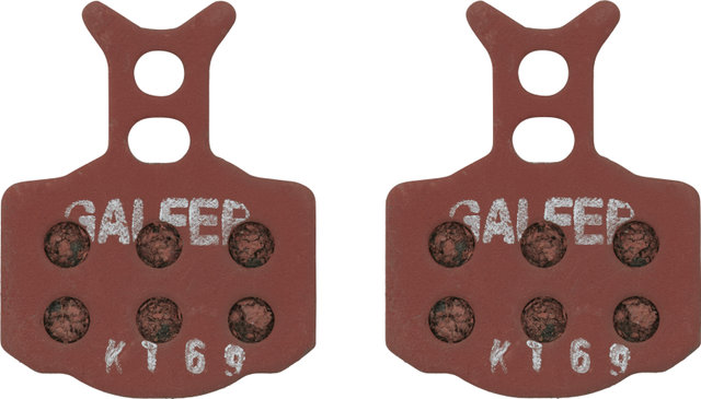 GALFER Disc Advanced Brake Pads for Formula - semi-metallic - steel/FO-002