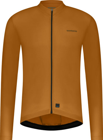 Shimano Maillot de manga larga Element Long Sleeves - bronce/XXL
