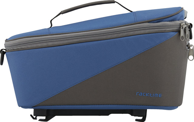 Racktime Bolsa de bicicleta Talis 2.0 - berry blue-stone grey/8000 