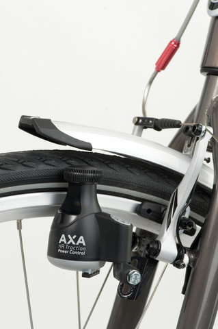 Axa dynamo à friction latérale gauche HR-Traction Power Control - noir
