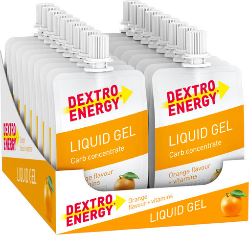 Dextro Energy Liquid Gel Kohlenhydrad-Gel - 18 Stück - orange-vitamins