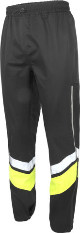 Wowow Pantalon de Pluie Fuji - black-yellow | S
