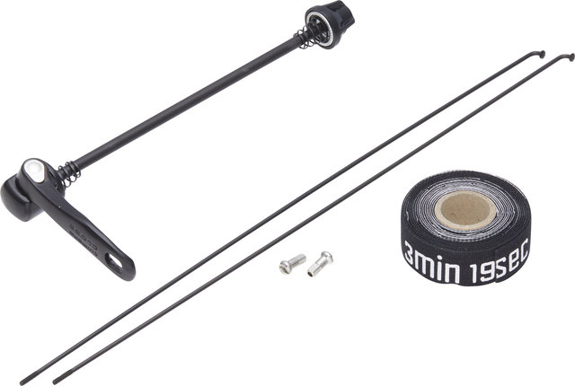 bc basic Mountain Deore Disc Center Lock DT Swiss 533D 29" Laufrad - schwarz | 29" HR 10x135 Shimano Micro Spline