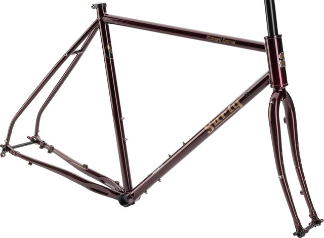 Surly Kit de cuadro Midnight Special 27,5"/28" - black cherry fizz | 27,5" (650B), 28" | L | 1 1/8" | 40 mm