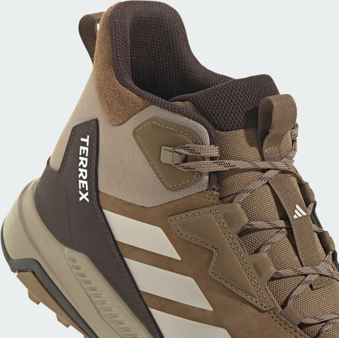 adidas Outdoor TERREX Anylander Mid LEA Hiking Boots - brooxi lbrown khasix | 43 1/3 | 9