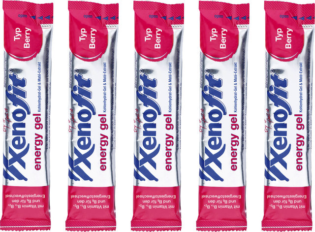 Xenofit energy Gel - 5 Stück - berry