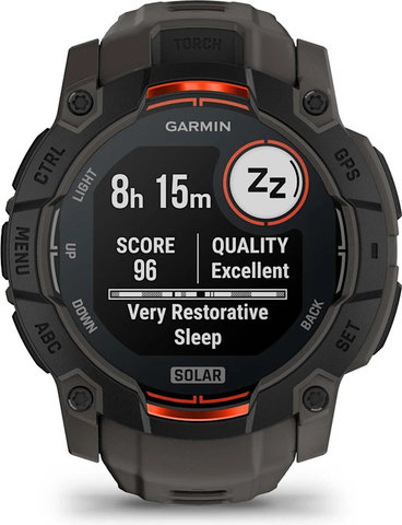 Garmin Instinct 3 50 mm Solar GPS multisport smartwatch - 